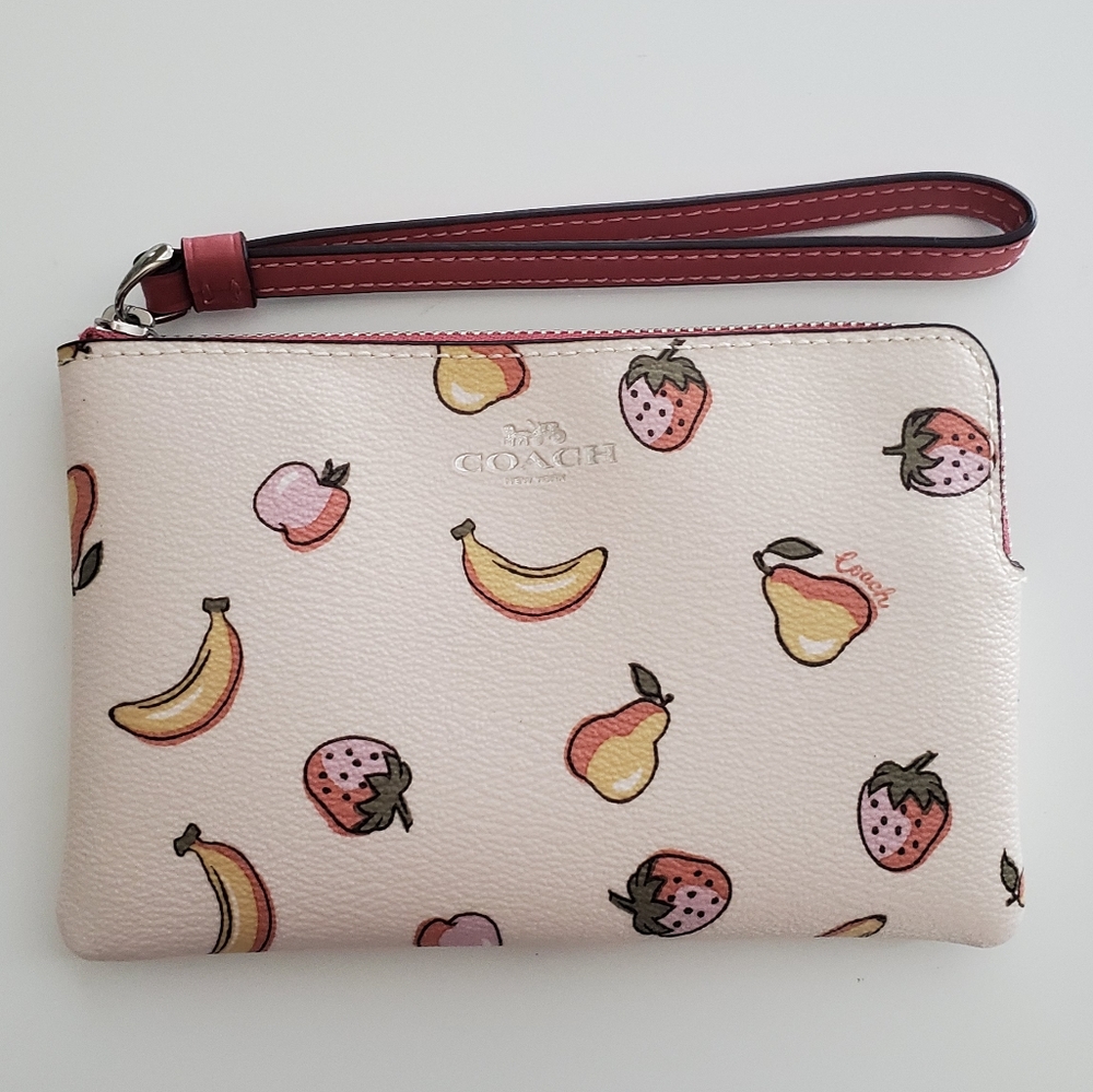 Coach Fruit Wristlet